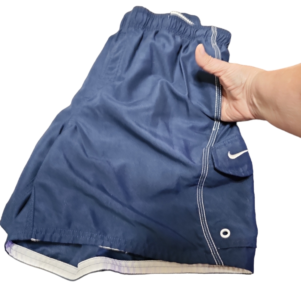 Nike Running/ Walk shorts navy men's large - Picture 3 of 10